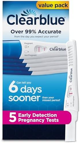 Clearblue Early Detection Pregnancy Test, 3 Ct
