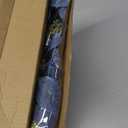 dallisten 20" Silk Artificial Eucalyptus Stems, 12Pcs Fake Eucalyptus Stem with Leaves Berries, Greenery Plants Floral Decorations for Wedding Party Flower Arrangement Home Decor (Navy Blue)