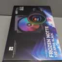 Thermalright Frozen Notte 120 ARGB Black Liquid CPU Cooler, 120mm PWM Fan with ARGB-Up to 2000RPM Speed, for AMD/AM4/AM5, Intel LGA1150/1151/1200/1700/1851, (Black-120MM)