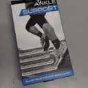 ABIRAM Ankle Brace for Women & Men, Ankle Compression Sleeve with Wrap, Foot Support Sleeve, Ankle Support for Sprained Ankle, Plantar Fasciitis Relief Socks, Achilles Tendonitis, Sports, L