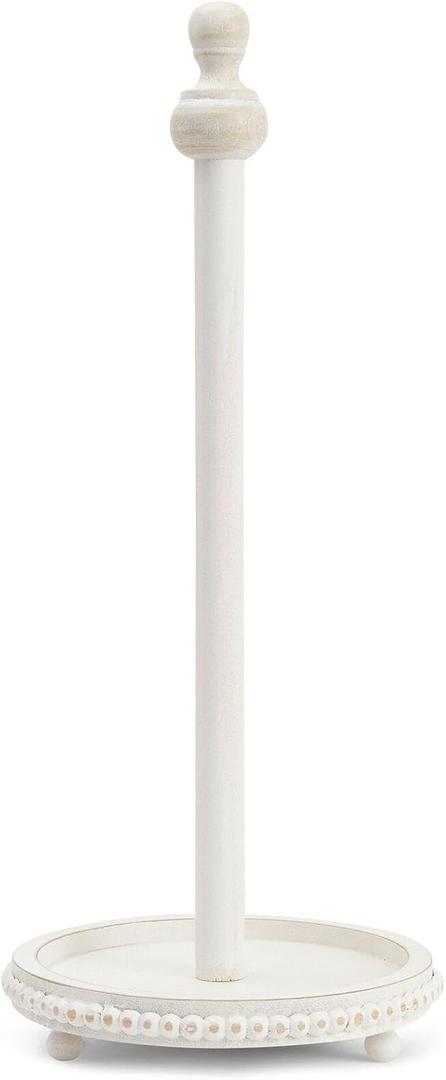 For Wooden ic Paper Towel Holder for Kitchen Organization, Countertop, 6.5x16 In