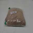 PrinceDeco Real Velvet Plush Ottoman Cover Soft Rectangle Folding Storage Covers Furniture Protector Removable Footstool Protect Footrest Covers Elastic Bottom(Large, Camel)