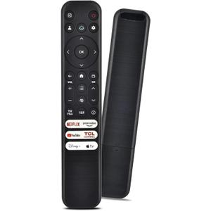 Replacement for TCL Google TV Remote Control,RC813 Compatible with TCL QM8/QM7/Q7/Q6/Q5/S5/S4/S3 4K UHD HDR LED QLED QD-Mini LED Full-HD Smart TVs