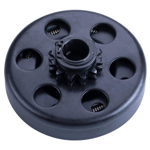 Go Kart Centrifugal Clutch 10 Teeth Inner Hole 20mm with 40/41/420 Chain Durable Centrifugal Clutch 3/4" Bore 3/16 Key Built in Compatible with Go-Kart Bike Engine - Black