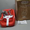 2-in-1 Snug 'n Secure Swing - Red with White Bar, Ages 9 Months to 4 Years