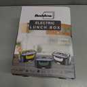 Buddew 1.5L 304 Stainless Steel Inner Container Electric Lunch Box, Removable Replacement Tray with Sealed Silicone Cover, Easy to Clean, Eco Friendly and Dishwasher Safe