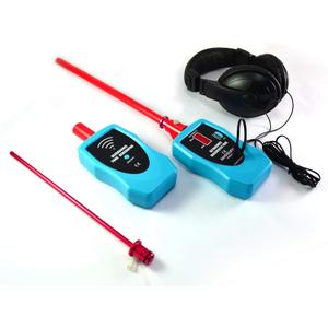 allsun Ultrasonic Leak Detector Diagnostic Stethoscope 36-44kHz Air/Contact Probe,Kit w/Rotary Volume,Tone Generator,Find Vacuum Gas Seal Faults,Auto& Industrial Leak Detection Tool