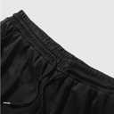 Floerns Men's 2 in 1 Running Shorts Cross Print Athletic Gym Workout Shorts with Compression Liner (Black, XL)