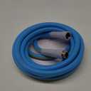 HQMPC Hose Garden Hose With 5/8 in. x 20 ft., Water Hose Heavy Duty Durable Material Water Hose with Solid Fittings (BLUE)