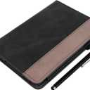 Gadpiparty E-Book Auto Wake Protective Cover for Lightweight Scratch-Resistant Case with Sleep Wake Function Durable Material Rock Black