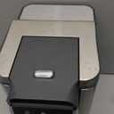 Single Serve Coffee Maker for K-Cup Pod and Grounds, Hot and Iced Coffee Maker, Strong Button Feature, 6 to 14oz Brew Sizes, 50oz Removable Tank, Up to 6.5 Inch Cup, Stainless Steel, Grey