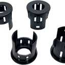 Parking Assist Sensor Bezels for Front or Rear Bumper 5LS52TZZAA Compatible with 2014-2018 Ram 1500 2019-2021 Ram 1500 Classic