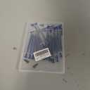 20 Pack 1ml Syringe with Cap for Liquid, 1cc Plastic Small Syringes with Cover for Pets Oral, Scientific Labs, Refilling, Oil or Glue Applicator, Measuring or Transfering Tiny Amount of Liquids, Non-Sterile, No Needle