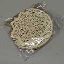 9 Pieces Ramadan Decorations for Home, Wooden Pendant Ornament Ramadan Kareem Hollow Moon Star Wind Light Shape Pendant Ornament Rustic Happy Eid Hanging Sign for Mubarak Eid Party Decorations