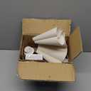 Gold Small Touch Control Table Lamp for Bedroom, Brass Gold Bedside Lamps for Nightstand, Cute Mini Small Table Lamps for Small Spaces with Scalloped Shade for Kitchen Counter, Bookshelf, Living Room