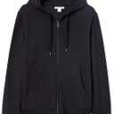 Amazon Essentials Men's Lightweight French Terry Full-Zip Hoodie, Small