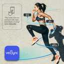 Etekcity Digital Body Weight Bathroom Scale, Large Blue LCD Backlight Display, High Precision Measurements,6mm Tempered Glass, 400 Pounds (Blinding Silver)