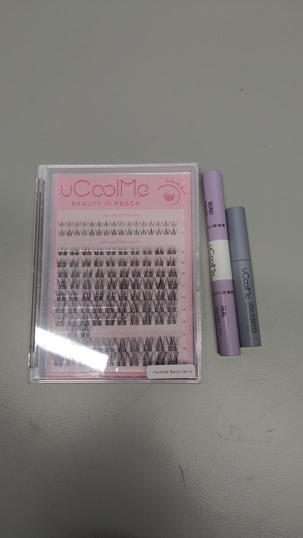 uCoolMe Lashes Lazy Girl & Venus With Invisible Band DIY Eyelash Extension Kit