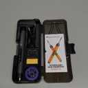 Mini Cordless Soldering Iron Kit, USB Rechargeable Portable Cordless Soldering Iron, LCD Digital Adjustable Temperature Thermostatic Soldering Gun for Home Appliance Repair, DIY (Grey)