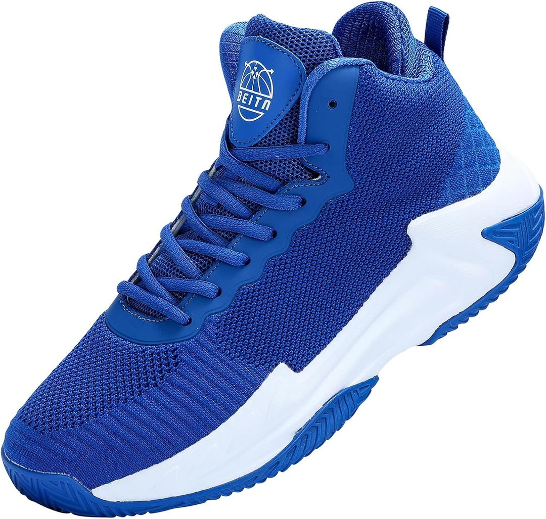 Beita High Upper Basketball Shoes for Men Sneakers Breathable Sports Shoes Anti Slip