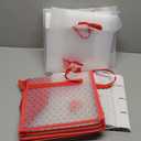 Portable Waterproof Christmas Decoration Ball Storage Box - Stores 128 Ornaments, 3-inch Balls, 8 Independent Layered Trays, Foldable for Easy Access