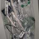 Hlite 16inch 4 Pack LED Grow Lights - Linkable Grow Lights for Indoor Plants, Full Spectrum Plant Lights Plug and Hanging Design with On/Off Switch Hanging Grow Light from seedling to Flowering, Black