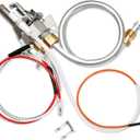 Upgrade 100112330 Water Heater Pilot Assembly, Replace 9007876 Thermopile, Compatible with 300 301 Series Whirlpool Water Heater Parts & A.O.Smith, American, State, Kenmore, Reliance