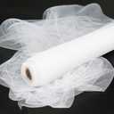 70×66 Tulle White Pack Of 2