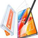 TORRAS for Samsung Galaxy S25 Ultra Screen Protector 9H+ Military-Grade Shatterproof Tempered Glass 2 Pack - Anti-Scratch, Bubble-Free Full Coverage, Easy One-Pull Installation with Alignment Kit