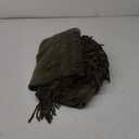 lifein Throw Blanket for Couch, Soft Green Boho Decor Bed Throw,Cozy Knitted Chenille Farmhouse Lightweight Throw(Olive Green,50 * 60")