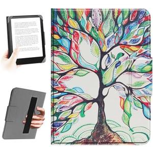 HoYiXi Universal Case for 6.8-Inch,7-Inch eReaders.Compatible with Kindle, Kobo, Paperwhite, Pocketbook, Tolino eReaders. Elastic Rope Cover for 6" -7" E-Book Readers.Tree 2 Pack