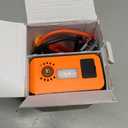 Jump Starter with Air Compressor, 8000A 180PSI, Portable Car Battery Jump Starter (All Gas/12L Diesel) 12V Automobile Jump Box Pack Chargers with Jumper Cables, 4-Mode LED Lights