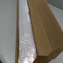 Changshade No Drill Roman Shades Cordless Blinds Blackout for Indoor Windows, Room Darkening Black Out Tension Rod No Hardware No Tools Inside Mount, Shade Size 31 Inch Wide 64 Inch High, Off White