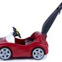 Step2 Side-by-Side Push Around Roadster, Kids Push Car, 2 Seat Ride On Car, Seat Belts & Horn, for Toddlers 1.5-4 Years Old, Red