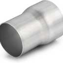A-KARCK Exhaust Adapter Connector 2.25" ID to 3" OD, Exhaust Pipe Reducer 4" Overall Length 304 Stainless Steel