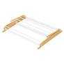 Whitmor Wood Drying Rack: Collapsible Clothes Dryer, Multicolored, 29.5" Width, 32 lb Capacity, No Tools Assembly
