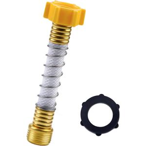 RV Flexible Hose Protector, RV Water Hose Extension & Faucet Protector - Eliminates Hose Crimping and Straining at Water Connections, Flexible Hose Adapter for RV, Garden, Outdoor Essentials