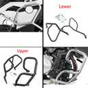 Highway Crash Bars Engine Guard Replacement for BMW F750GS F850GS F750 GS F850 GS 2018-2023 F800GS F900GS 2024 2025(Upper and Lower)