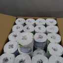 2-Ply Toilet Paper Bulk | Septic safe toilet paper | 40,000 Soft Sheets | 80 Rolls x 500 Sheets Each | Recycled Fiber & Strong Bath Tissue Mega Pack for Home & Commercial Use