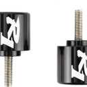 Motorcycle Bar Ends CNC Spools Sliders Hand Grip Handlebar End Caps For YZF-R1 1998-2012 SPB019