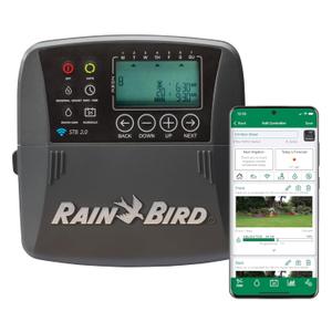 Rain Bird ST8I-2.0 Smart Indoor WiFi Sprinkler/Irrigation System Timer/Controller, WaterSense Certified, 8-Zone/Station, Compatible with Amazon Alexa
