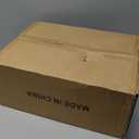 Garwarm 20" Caged Ceiling Fan With Light, Flush Mount Bladeless Fandelier With Remote, Small Low Profile for Bedroom, Kitchen, Dining Room, White Gold