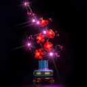 Upgraded Led Light Kit Compatible with Lego Icons Plum Blossom Building Set, Lights Decoration Compatible with Lego 10369 (Model Not Included)
