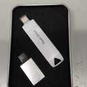 512GB Photo Stick for Phone, Qainerly USB Flash Drive for Phone All Models, 4-in-1 Design Transfer Storage, iPad/ PC/ Android