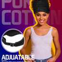 Jiuguva 4 Pack Backless Ponytail Hat for Dreadlocks Women Retro Washed Distressed Baseball Cap Adjustable (S)
