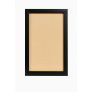 Sleek Black Rectangular Picture Frame – Modern Wall & Tabletop Display for Photos, Posters, and Artwork, 38x14in