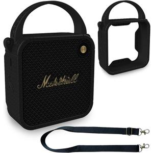 JCHPINE Silicone Cover Case for Marshall Willen Portable Bluetooth Speaker, Protective Skin Cover for Marshall Willen Portable Speaker Accessories(Only Case)
