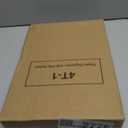 Spacrea Desk Organizers and Accessories, Paper Organizer for Desk with File organizer, Desk Accessories & Workspace Organizers for Catalog & Reference Racks (Black)