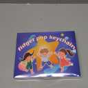 60 pcs Pop Fidget Keychain, Mini Fidget Toys Bulk, Party Favors for Kids 4-8,8-12 Years Kids Goodie Girls Bag Stuffers Fidgets for Classroom Prizes Sensory for Easter Party Favors