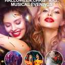 2 x Face Glitter Freckles, Silver Tattoo Makeup Patches, Stardust Speckles Sparkle Beauty Waterproof Fake Freckle for Holiday Dance Music Party Makeup - 10 Count